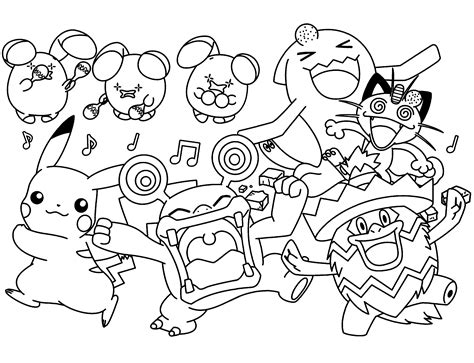 pokemon colouring in pages|3000+ FREE Pokemon Coloring Pages